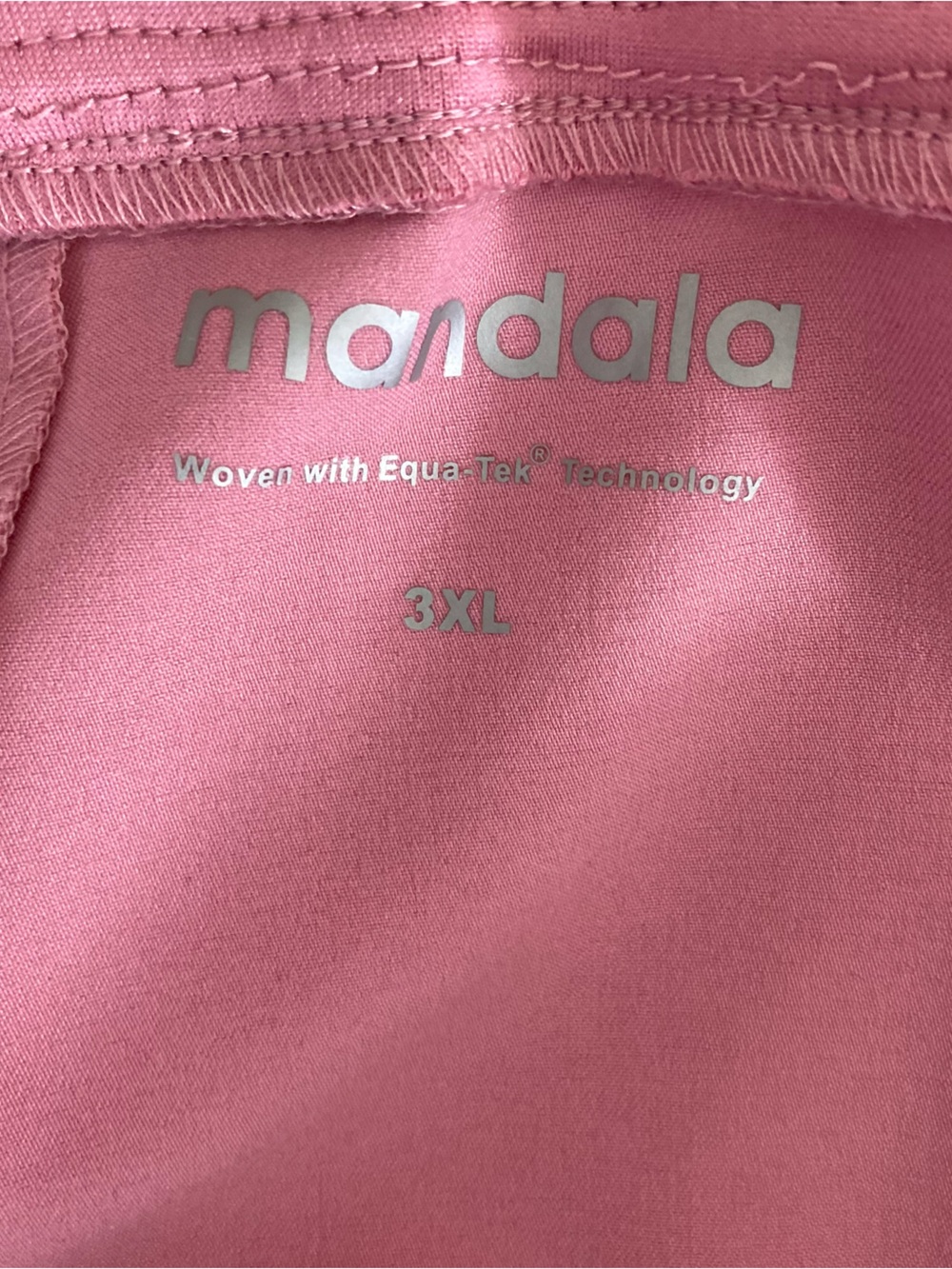 Mandala Womens Jogger Scrub Pants Size 3XL Rose Pink Pockets NWT Stretch Wicking - Picture 3 of 13